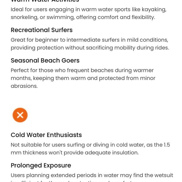 NWT 1.5 mm Neoprene Women’s Blue and Navy Shorty Wetsuit size Small - Picture 5 of 8